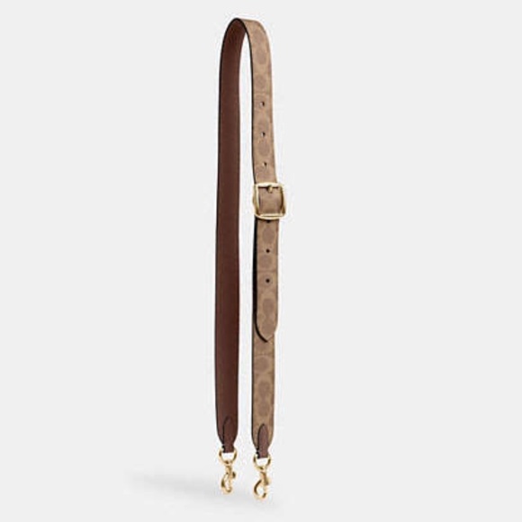 Coach Reversible Strap In Signature Canvas - Picture 1 of 10